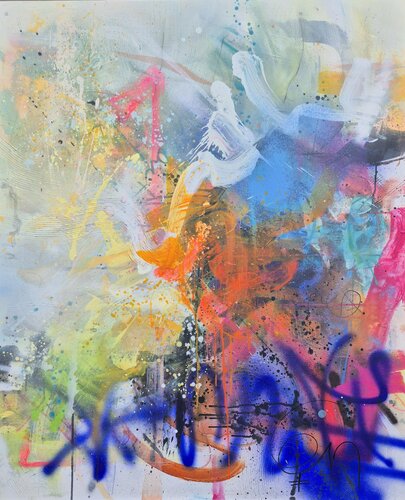 No as a favor di Carine Van Hee, Pittura in vendita su Singulart