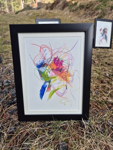 You are NOT alone - 1 van Carine Van Hee, Schilderij te koop op Singulart