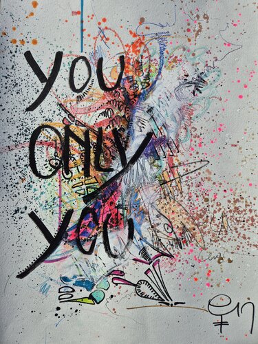 You, only you. by Carine Van Hee, 회화 for Sale on Singulart