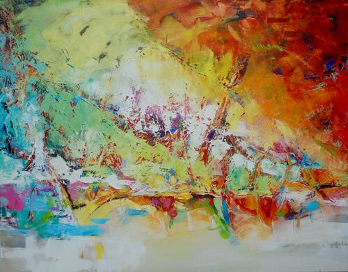 No Title #56 by Carine Van Hee, 회화 for Sale on Singulart