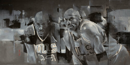 Michael Jordan von Eduardo Landa, Malerei kaufen auf Singulart
