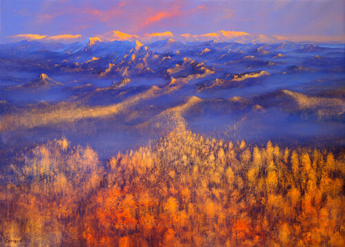 PAISAJE IMPOSIBLE XXIV de Rafael Carrascal García, Pintura a la venta en Singulart