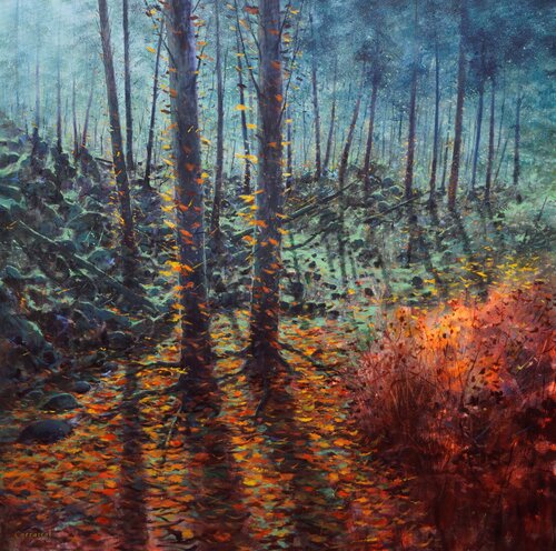 FOREST COLORS II van Rafael Carrascal García, Schilderij te koop op Singulart