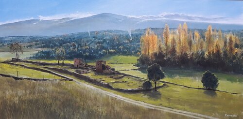 LAST AUTUMN van Rafael Carrascal García, Schilderij te koop op Singulart