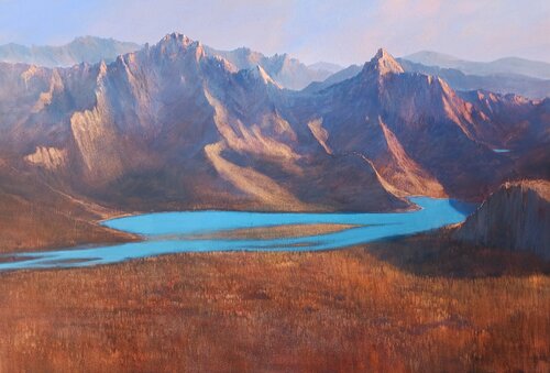 PAISAJE IMPOSIBLE XXXIII van Rafael Carrascal García, Schilderij te koop op Singulart
