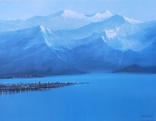 PAISAJE IMPOSIBLE 36 by Rafael Carrascal García, Painting for Sale on Singulart