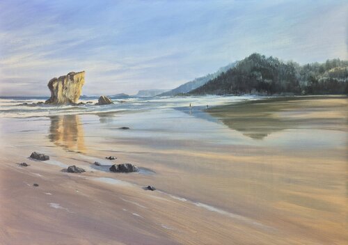 Playa del Aguilar de Rafael Carrascal García, Pintura a la venta en Singulart