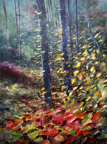 FOREST COLOURS van Rafael Carrascal García, Schilderij te koop op Singulart