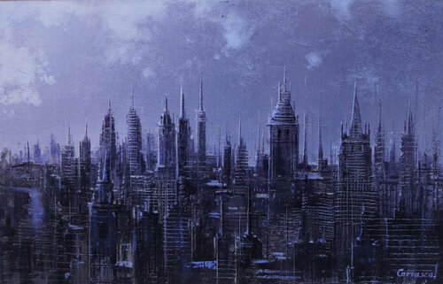 ARQUITECTURAS V. van Rafael Carrascal García, Schilderij te koop op Singulart