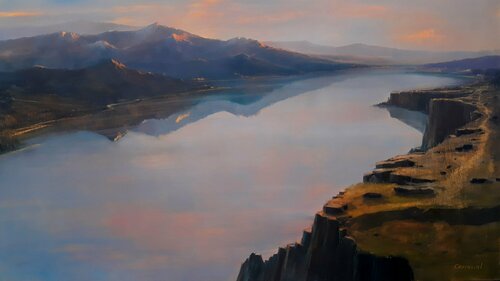 PAISAJE IMPOSIBLE XVI. van Rafael Carrascal García, Schilderij te koop op Singulart