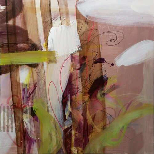 Radiation II di Birgit Fechner, Pittura in vendita su Singulart