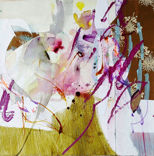 Floating II di Birgit Fechner, Pittura in vendita su Singulart