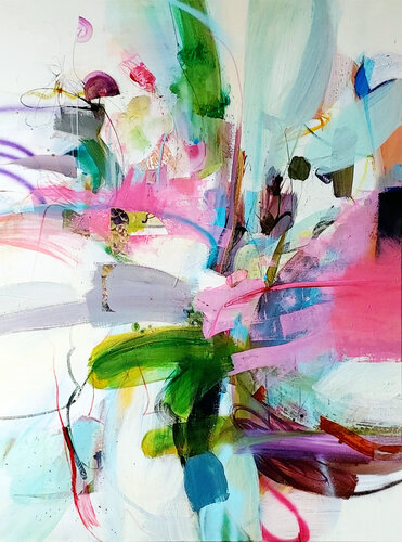 Flourish di Birgit Fechner, Pittura in vendita su Singulart