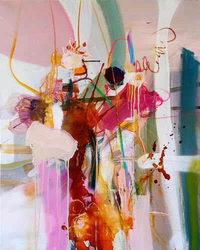 Precious Angel V by Birgit Fechner, Painting for Sale on Singulart