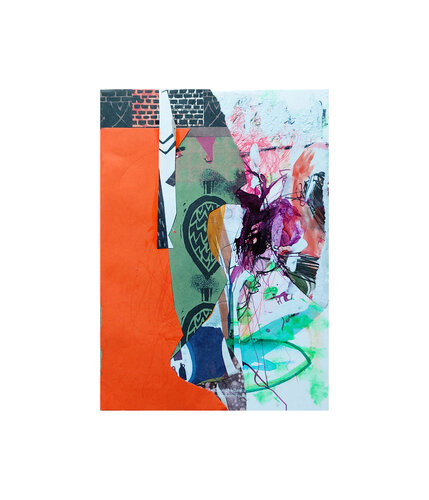 Spaces I van Birgit Fechner, Werk op papier te koop op Singulart