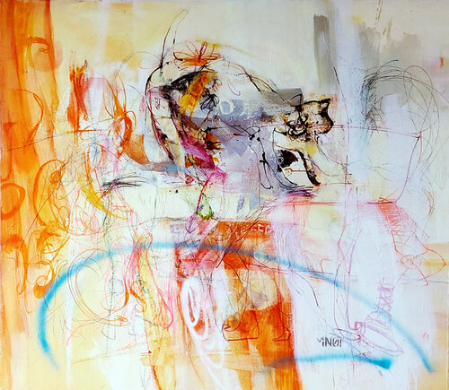 Lullaby van Birgit Fechner, Schilderij te koop op Singulart