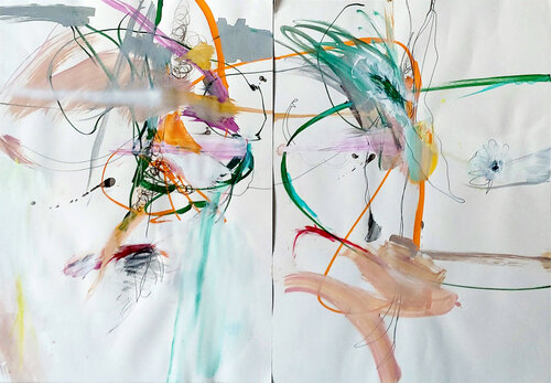 Hohenbrunn VI by Birgit Fechner, Work on Paper for Sale on Singulart