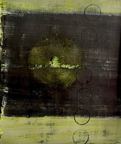 Black Green IV von David Drain, Malerei kaufen auf Singulart