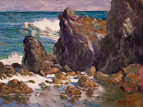 Twix land and sea von Francis Azzopardi, Malerei kaufen auf Singulart