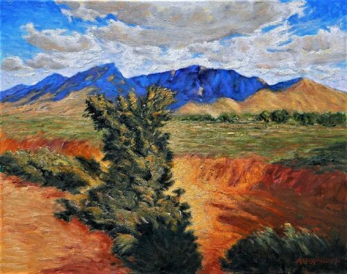 Dry Gulch par Francis Azzopardi, Peinture en vente sur Singulart