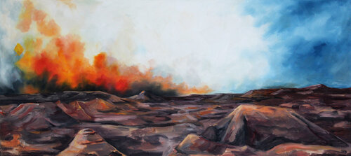 Embers of Creation by Katrina Case, 油畫 for Sale on Singulart