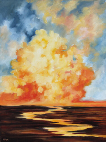 Brighter Days Ahead par Katrina Case, Peinture en vente sur Singulart
