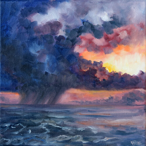 When the Light Lingers by Katrina Case, 油畫 for Sale on Singulart