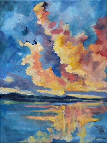 Take My Breath Away by Katrina Case, 油畫 for Sale on Singulart