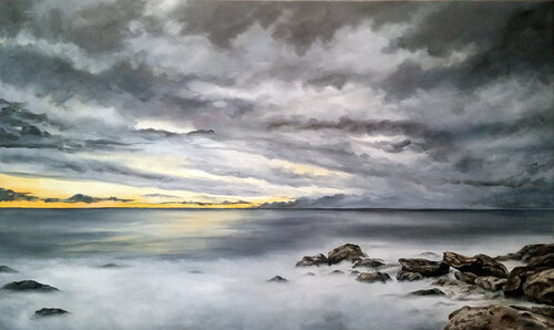 Stillness by Katrina Case, 油畫 for Sale on Singulart