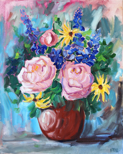 Kindness of Spring van Katrina Case, Schilderij te koop op Singulart