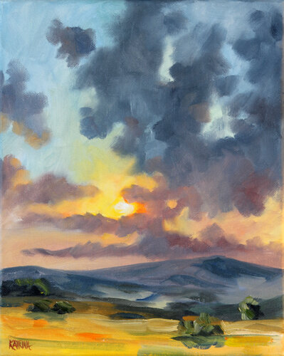 Sunrise of Hope de Katrina Case, Pintura a la venta en Singulart
