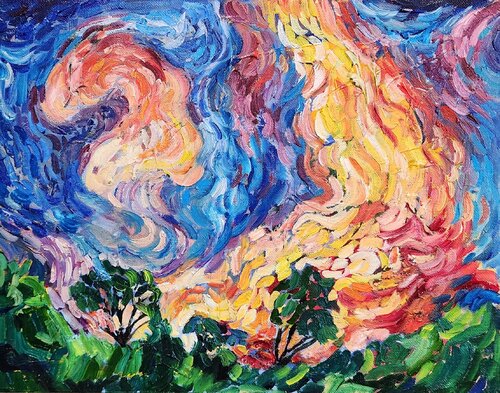 Letting Go of the Weight of Color by Katrina Case, 회화 for Sale on Singulart