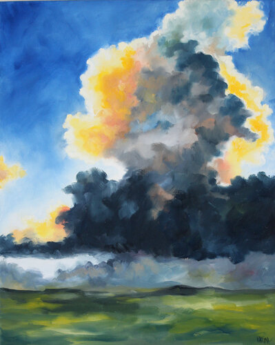 Here Comes the Sun by Katrina Case, Painting for Sale on Singulart