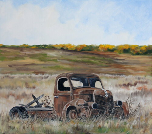 VIP Parking by Katrina Case, Painting for Sale on Singulart