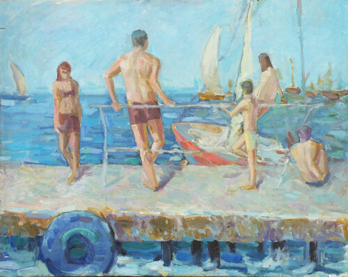 Summertime von Artem Brazhnik, Malerei kaufen auf Singulart