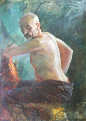 Portrait de Artem Brazhnik, Pintura a la venta en Singulart