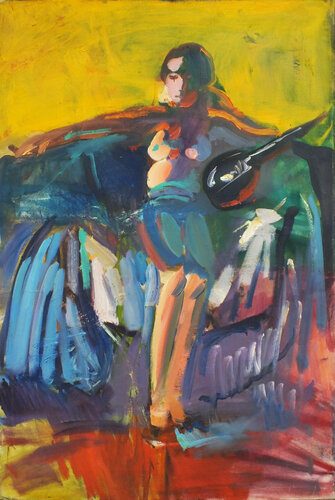 Nude by Artem Brazhnik, Painting for Sale on Singulart