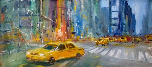 New York by Artem Brazhnik, Painting for Sale on Singulart