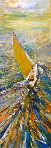 Sailing by Artem Brazhnik, Painting for Sale on Singulart