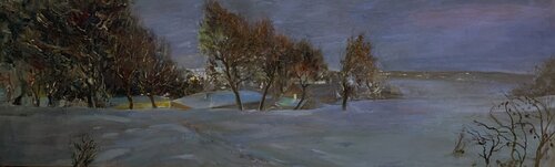 Winter van Artem Brazhnik, Schilderij te koop op Singulart