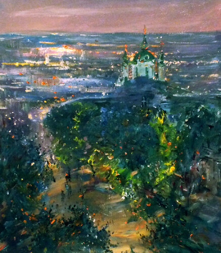 Kiev by Artem Brazhnik, Painting for Sale on Singulart