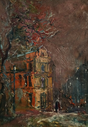 Winter di Artem Brazhnik, Pittura in vendita su Singulart