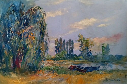 Summertime par Artem Brazhnik, Peinture en vente sur Singulart