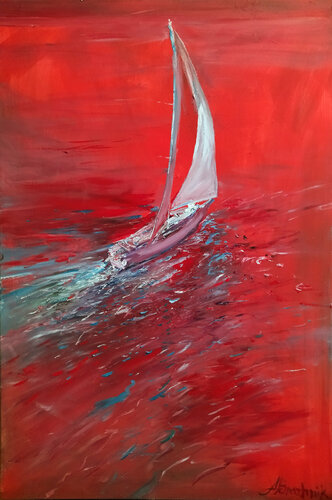 Red van Artem Brazhnik, Schilderij te koop op Singulart