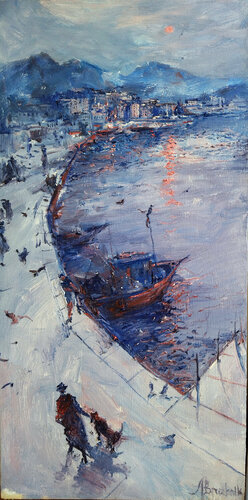 Evening van Artem Brazhnik, Schilderij te koop op Singulart
