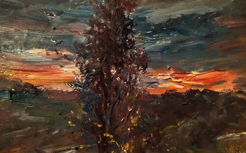 Sunset van Artem Brazhnik, Schilderij te koop op Singulart