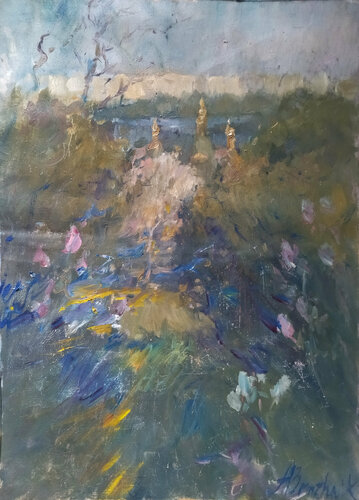 Evening van Artem Brazhnik, Schilderij te koop op Singulart