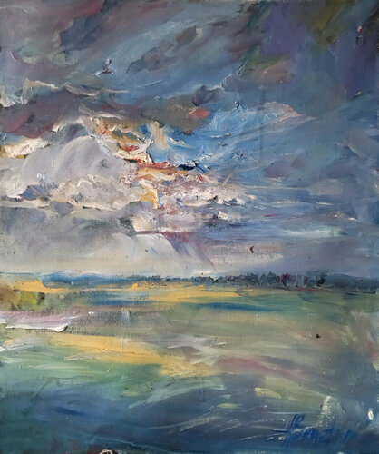 Landscape par Artem Brazhnik, Peinture en vente sur Singulart