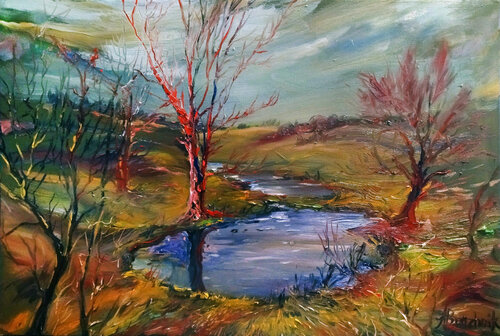 Spring van Artem Brazhnik, Schilderij te koop op Singulart