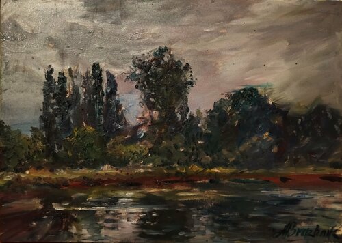 Evening par Artem Brazhnik, Peinture en vente sur Singulart